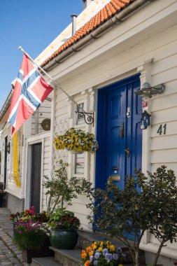 Norveç 'teki Stavanger şehri.