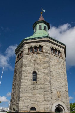 Norveç 'teki Stavanger şehri.
