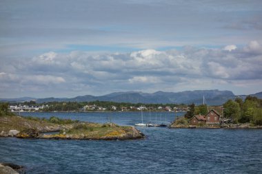 Norveç 'teki Stavanger şehri.