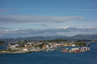 Norveç 'teki Stavanger şehri.