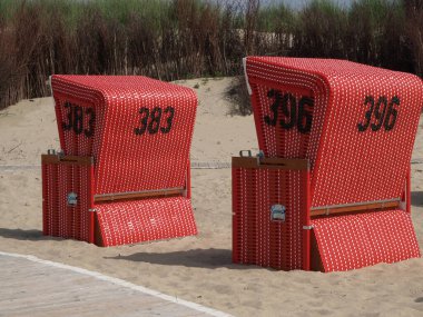 Kuzey denizindeki langeoog adası.