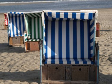 Kuzey denizindeki langeoog adası.