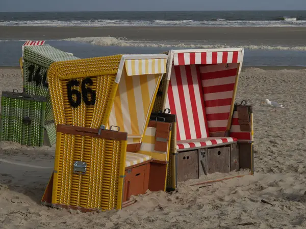 stock image the beach of Langeoog island