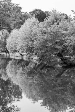 Gemen köyü ve eski şatosu.