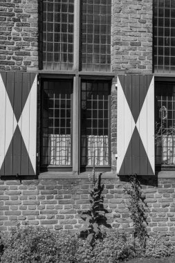 Almanya 'nın Ren Nehri' ndeki eski Xanten şehri.