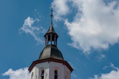 Almanya 'nın Ren Nehri' ndeki eski Xanten şehri.