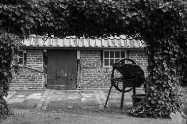 Hollandalı achterhoek 'te yürüyüş