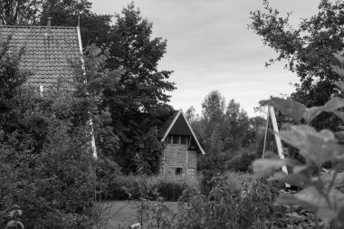 Hollandalı achterhoek 'te yürüyüş