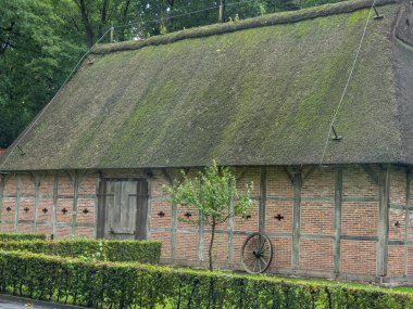 Bad Zwischenahn şehri Almanya 'da bir gölde