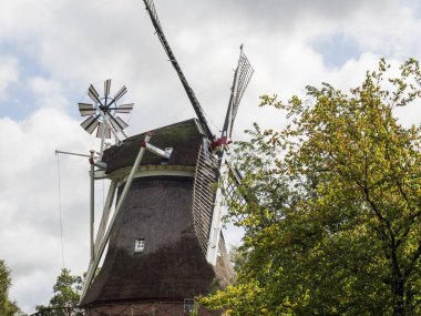 Bad Zwischenahn şehri Almanya 'da bir gölde