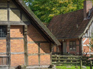 Bad Zwischenahn şehri Almanya 'da bir gölde