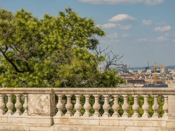 Budapeşte şehri Hungary 'deki Danube Nehri' nde.