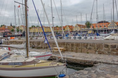 Svaneke bornholm Island üzerinde