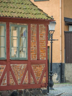 Güney İsveç 'te Trelleborg ve Ystad