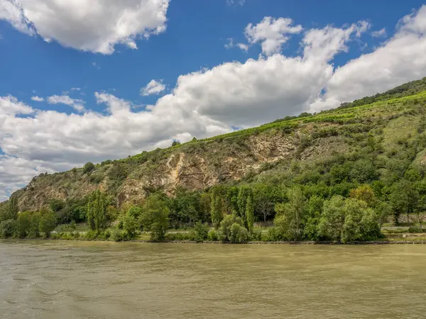 stock image at the danube river in the austrian wachau