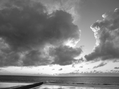 Kuzey Denizi 'ndeki Norderney Adası