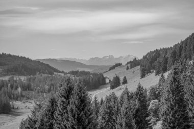 Bavyera dağlarında Oberstaufen