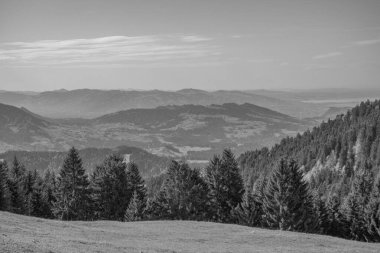 Bavyera dağlarında Oberstaufen