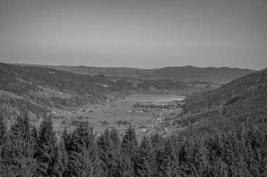 Bavyera dağlarında Oberstaufen