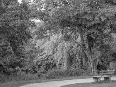 Borken yakınlarındaki Westphalia Gölü.