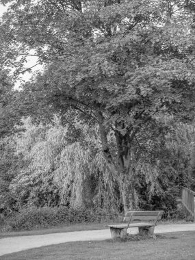 Borken yakınlarındaki Westphalia Gölü.