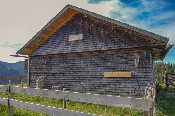 Oberstaufen in the bavarian mountains