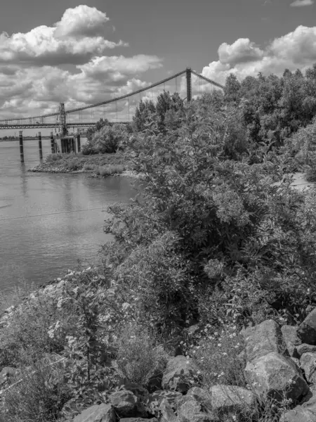 Stock image emmerich at the rhine river in germany