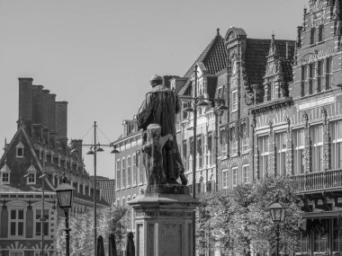 Hollanda 'daki Haarlem şehri