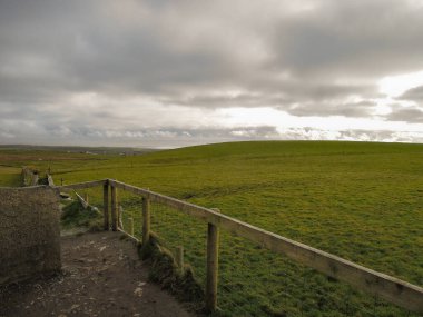 İrlanda kıyıları.