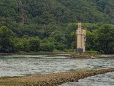 Almanya 'daki Ren Nehri' nde bingen