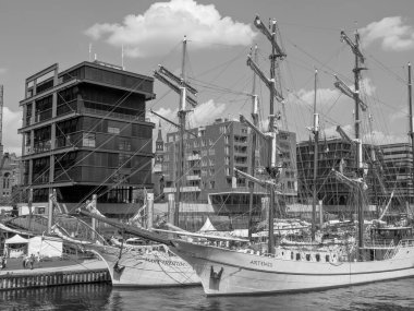 şehir ve Almanya'da hamburg Limanı
