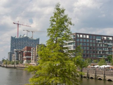 şehir ve Almanya'da hamburg Limanı