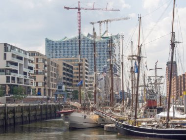 şehir ve Almanya'da hamburg Limanı