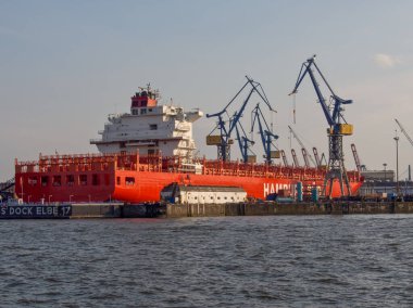 şehir ve Almanya'da hamburg Limanı