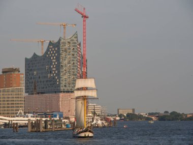 şehir ve Almanya'da hamburg Limanı