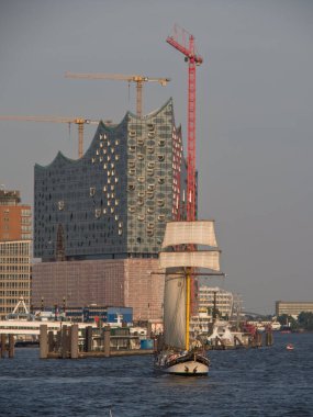 şehir ve Almanya'da hamburg Limanı