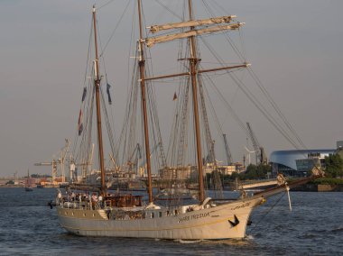 şehir ve Almanya'da hamburg Limanı