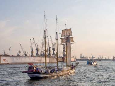 şehir ve Almanya'da hamburg Limanı