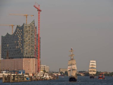 şehir ve Almanya'da hamburg Limanı