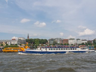 şehir ve Almanya'da hamburg Limanı
