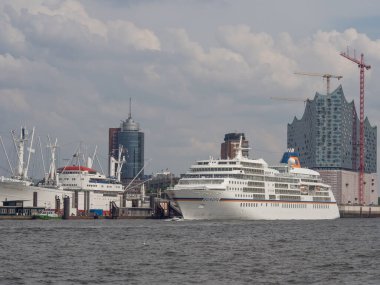 şehir ve Almanya'da hamburg Limanı