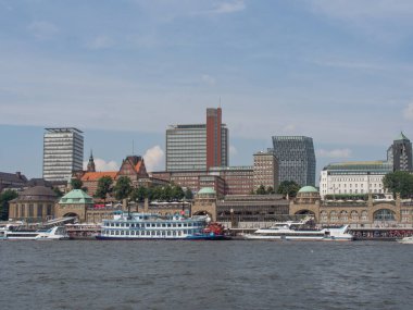 şehir ve Almanya'da hamburg Limanı