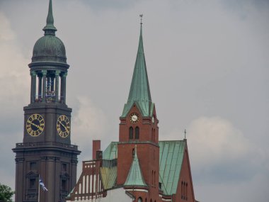 şehir ve Almanya'da hamburg Limanı