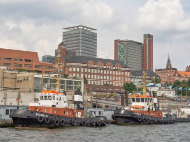 şehir ve Almanya'da hamburg Limanı