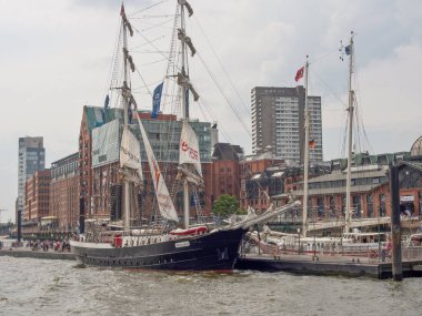 şehir ve Almanya'da hamburg Limanı