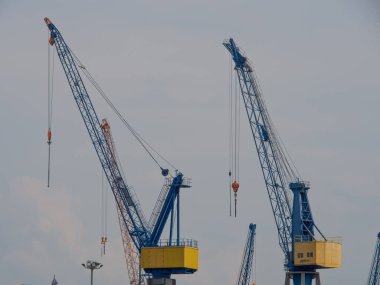 şehir ve Almanya'da hamburg Limanı