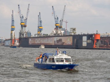 şehir ve Almanya'da hamburg Limanı