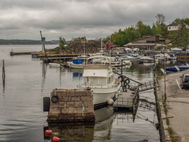 Norveç 'in Kristiansand şehrinde