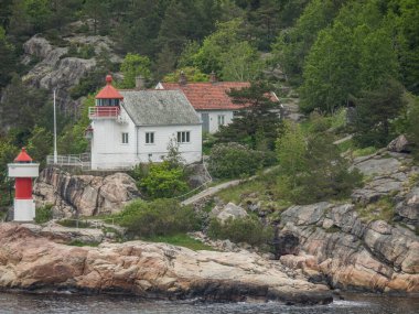 Norveç 'in Kristiansand şehrinde