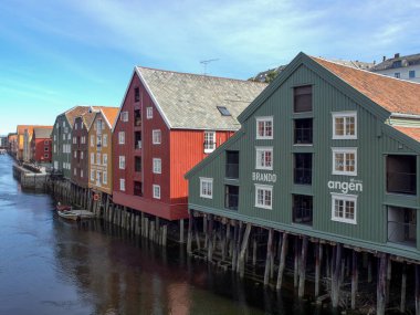 Norveç 'in Trondheim kenti